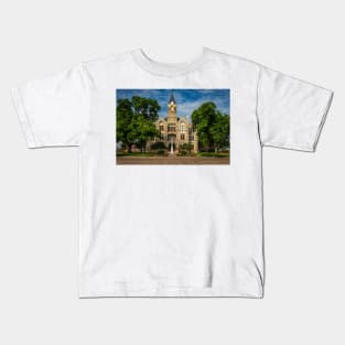 Fayette County Courthouse, Texas Kids T-Shirt